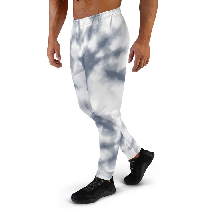 SHOALO Grey Tie Dye - Men's Joggers / Tracksuit Bottoms