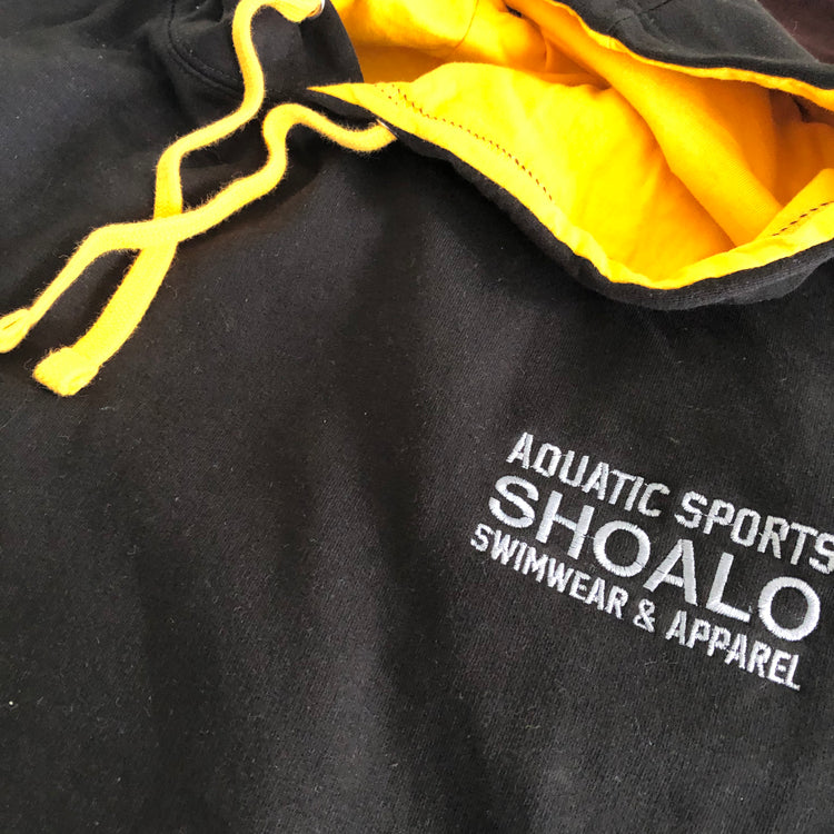 SHOALO Water Polo Ball - Embroidered Unisex Hoodie / Hoody - VARIOUS COLOURS