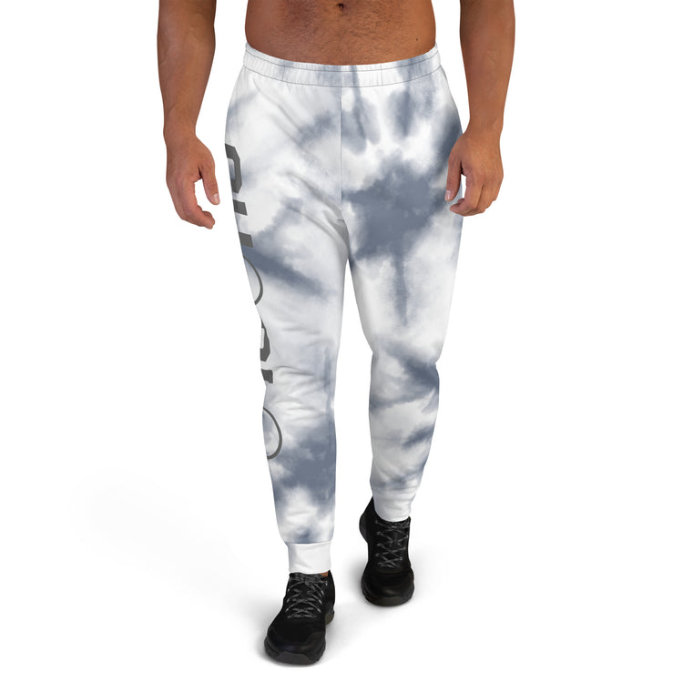 SHOALO Grey Tie Dye - Men's Joggers / Tracksuit Bottoms