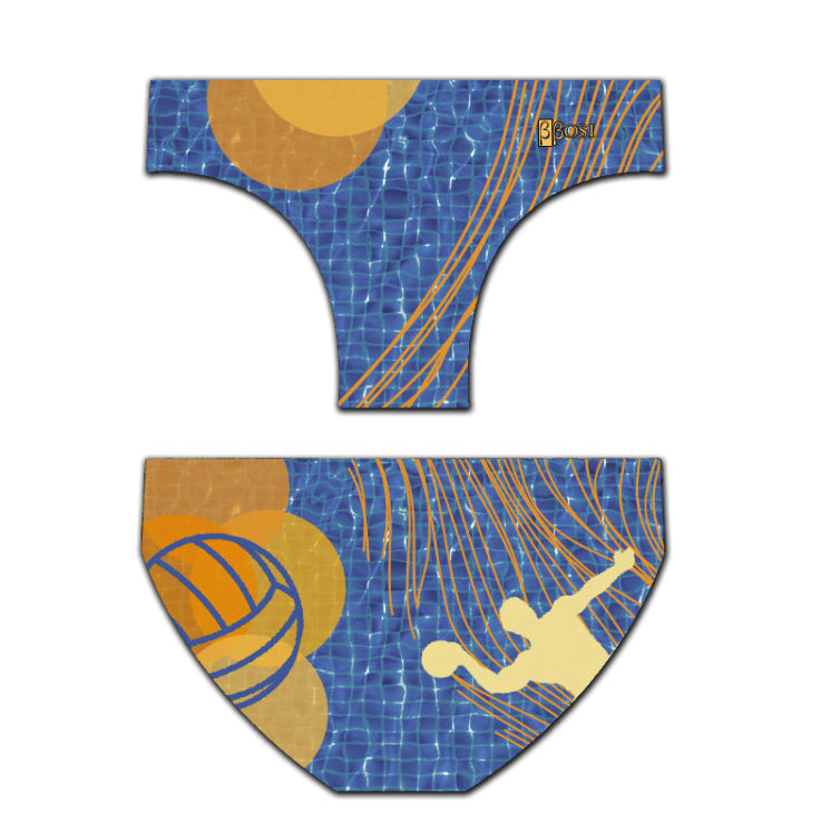 BBOSI Yellow Pool - Mens Suit - Water Polo