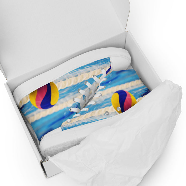 SHOALO Game Day - Men’s High Top Canvas Shoes