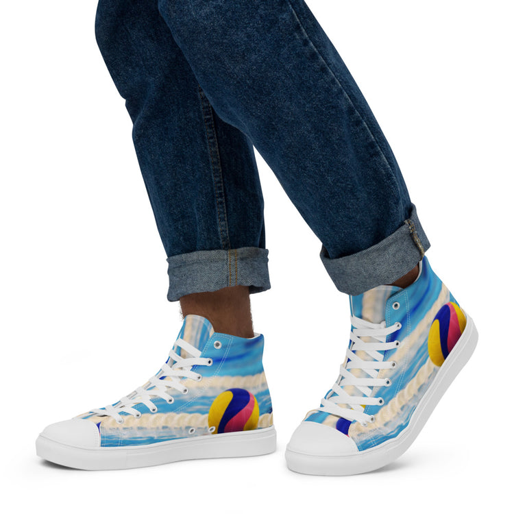 SHOALO Game Day - Men’s High Top Canvas Shoes