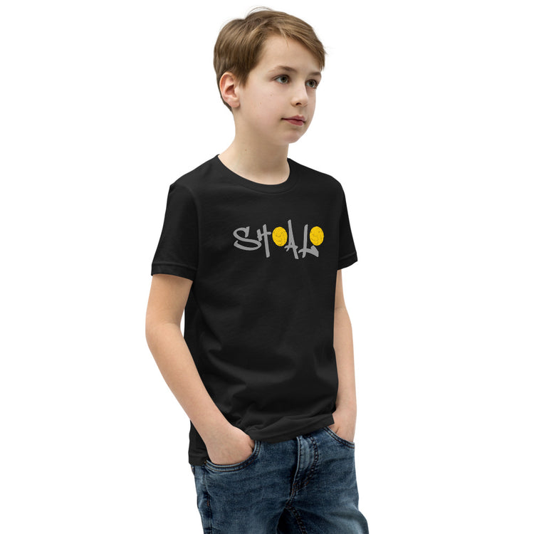 SHOALO - Graffiti / Ball - Kids / Children's (Boys, Girls) T-Shirt - PERSONALISE