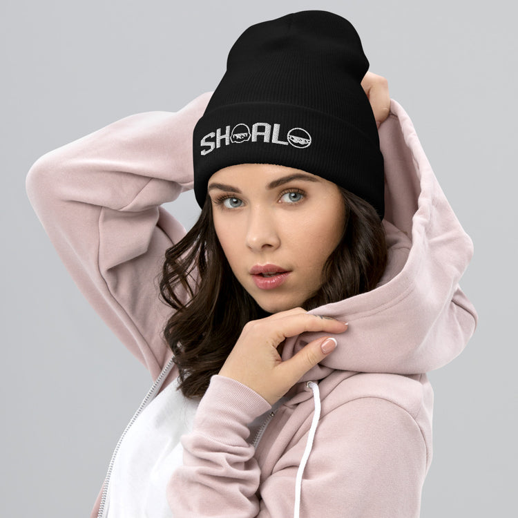 SHOALO - Embroidered Logo - Cuffed Beanie (Various colours)