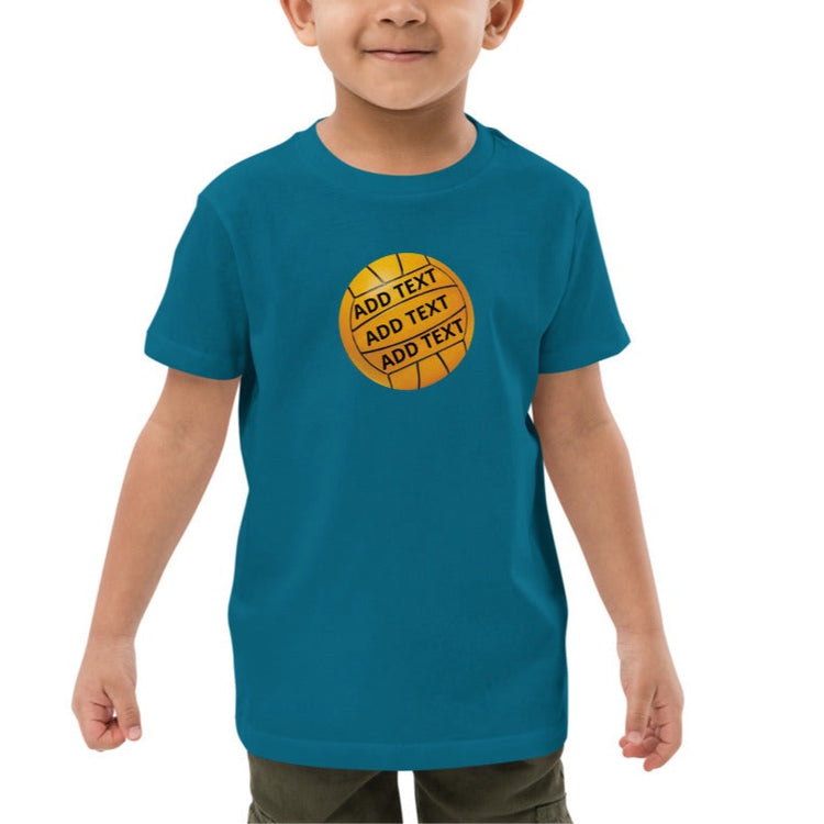 SHOALO WP Ball - Organic Cotton Kids / Children's T-Shirt (PERSONALISE)