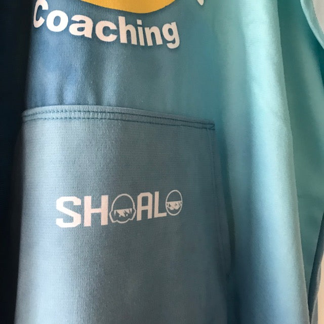 SHOALO Customised - Pete Wilby's Triathlon ADULTS Unisex Hooded Towel / Changing Robe / Poncho
