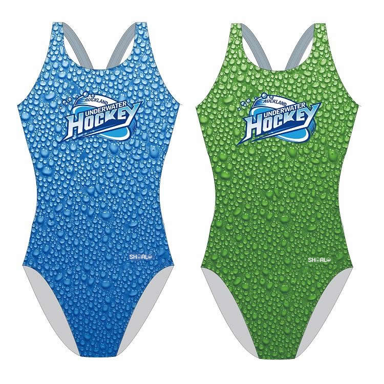 SHOALO Customised - Auckland UWH Womens Bladeback Swimsuits