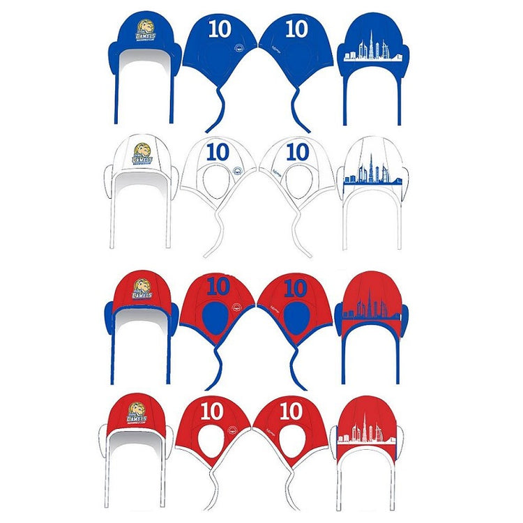 SHOALO Customised - Dubai Camels Water Polo Cap - SINGLE (17)