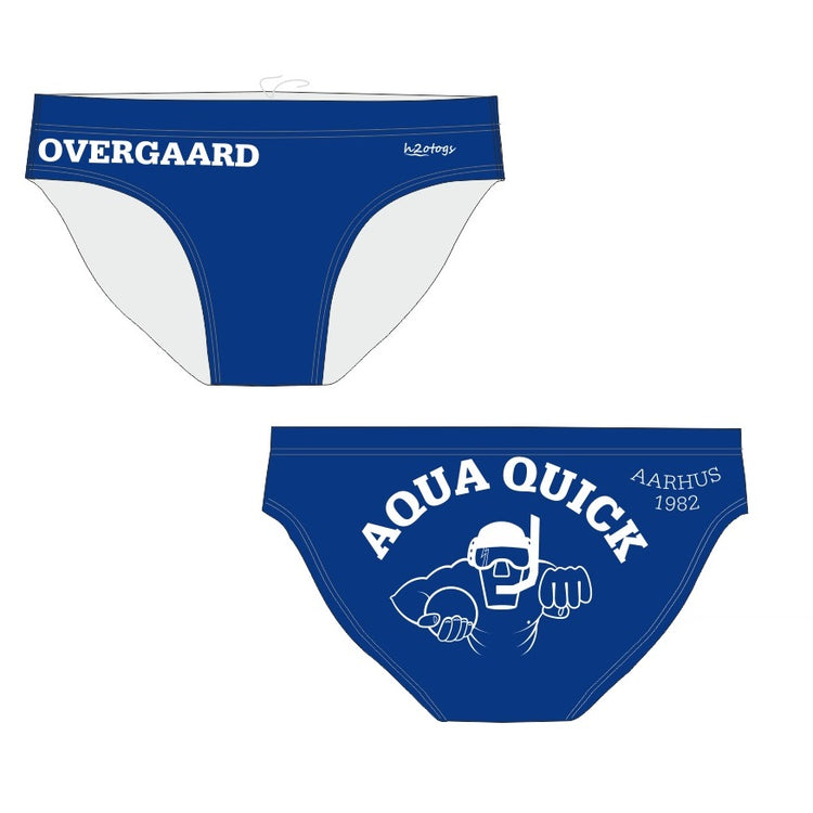 SHOALO Customised - Aqua Quick Mens Water Polo Suits + NAME