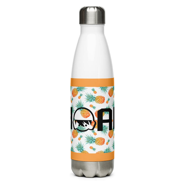 SHOALO Pineapple Logo - Stainless Steel Water Bottle (500ml)