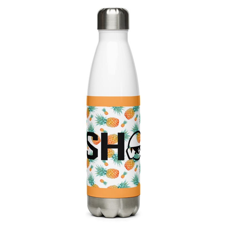 SHOALO Pineapple Logo - Stainless Steel Water Bottle (500ml)
