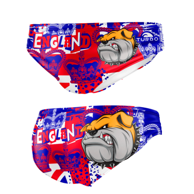 TURBO Bulldog England Flag - 731393 - Mens Suit - Water Polo