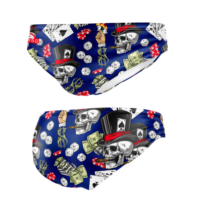 TURBO Skull Poker - 731325 - Mens Suit - Water Polo