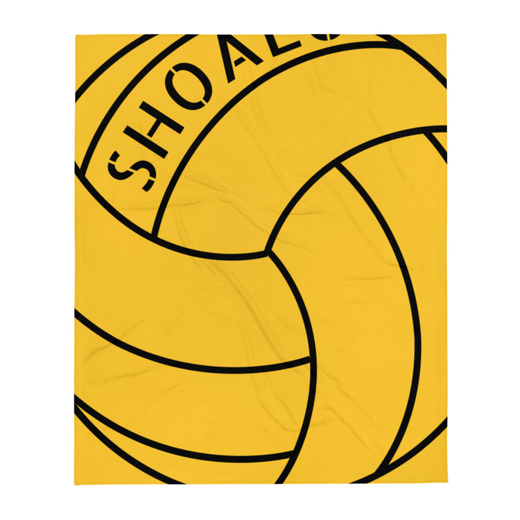 SHOALO - Water Polo Ball Throw Blanket