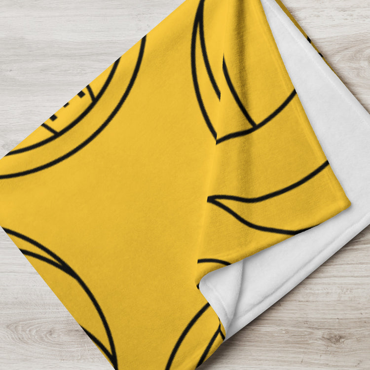 SHOALO - Multi Water Polo Balls Throw Blanket - PERSONALISE