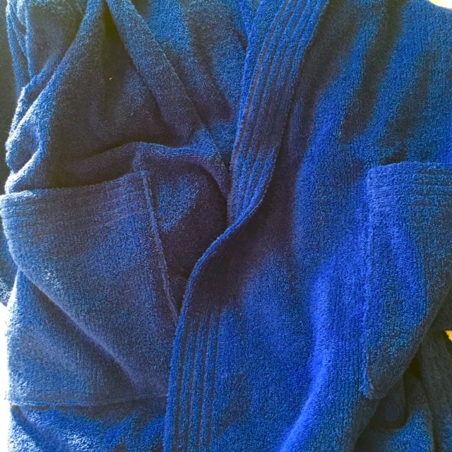 SHOALO Custom Design - Unisex Hooded TOWELLING Bathrobe / Robe