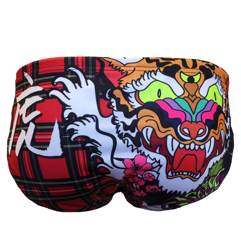 TURBO Tartan Tiger - 730792-0008 - Mens Suit - Water Polo