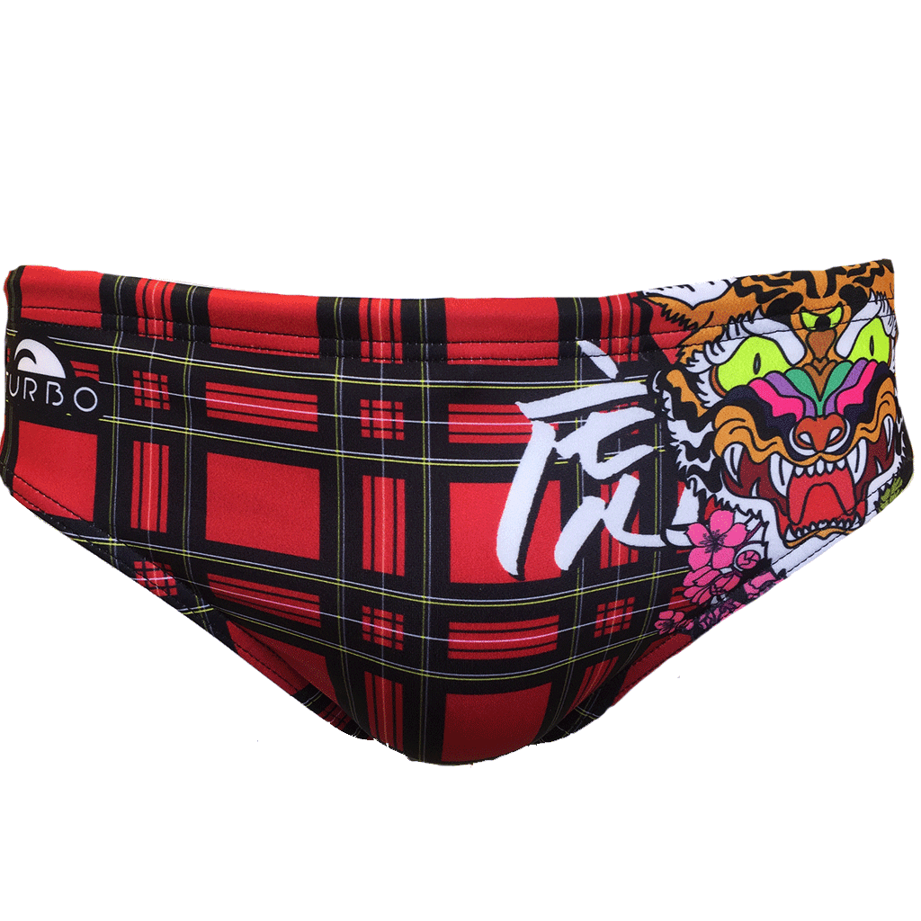 TURBO Tartan Tiger - 730792-0008 - Mens Suit - Water Polo