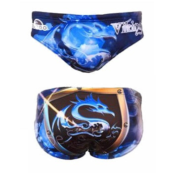 TURBO Viking Emblem - 730542-0002 - Mens Suit - Water Polo