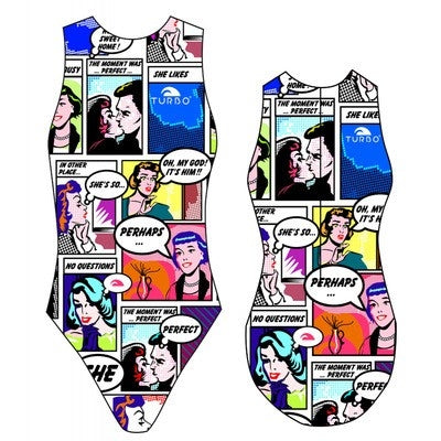 TURBO Comic - 89180 - Womens Water Polo Suits / Costume