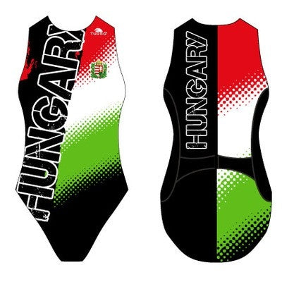 TURBO Hungary Escudo Tecno Black - 893599 - Womens Water Polo Suits / Costume