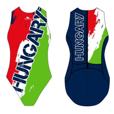 TURBO Hungary Escudo Tecno Blue - 893609 - Womens Water Polo Suits / Costume