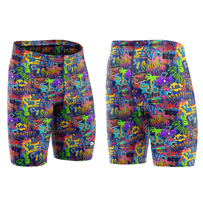TURBO Wow Grafitti - 73105128 - Mens Jammers - Swimming
