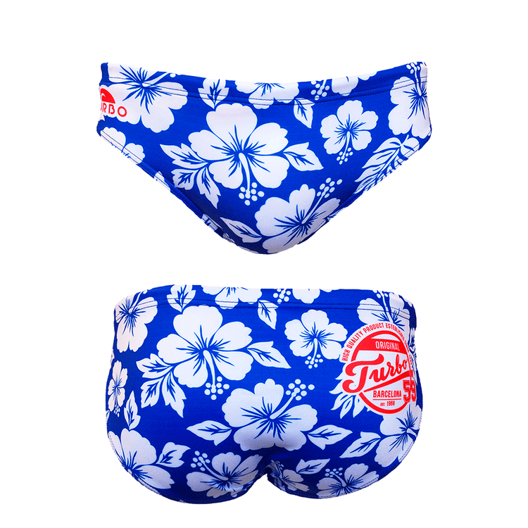 TURBO Classic Hibis - 730962 - Mens Suit - Water Polo