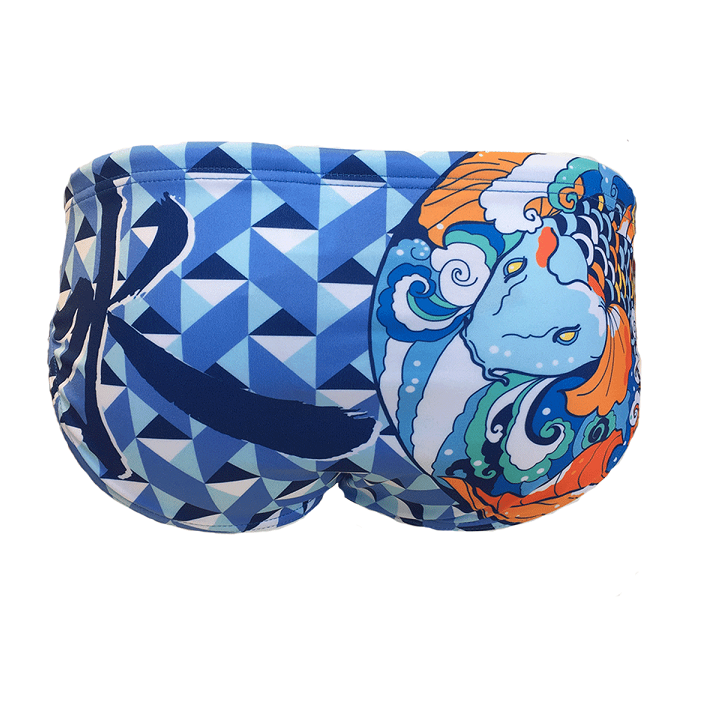 TURBO Geo Carpa - 730795-0006 - Mens Suit - Water Polo