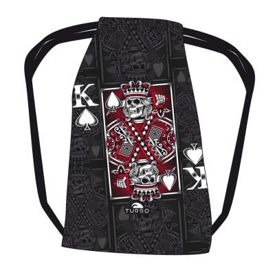 TURBO Card Skulls - 9810743 - Mesh Bag / Sports Bag