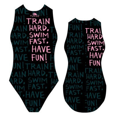 TURBO Train Hard - 89556 - Womens Water Polo Suits / Costume