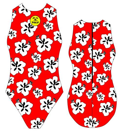 TURBO Hawaii - 89124-0803 - Womens Water Polo Suits / Costume