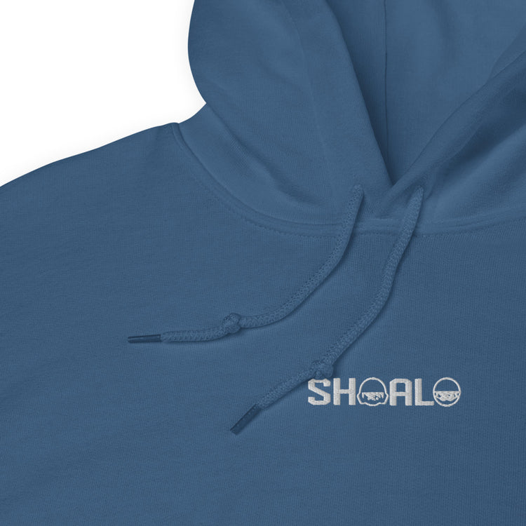 SHOALO Embroidered Logo - Men's / Unisex Hoodie