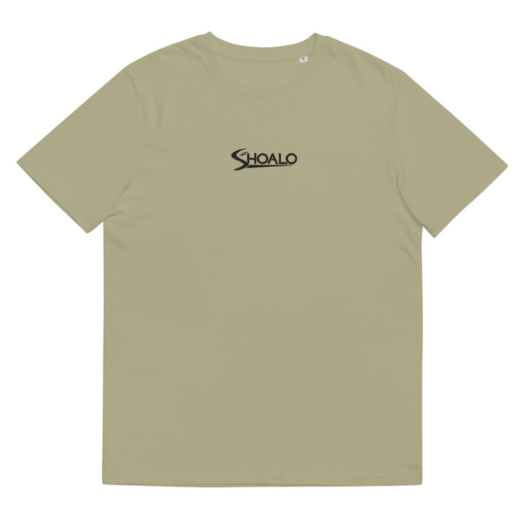 SHOALO Embroidered Logo - Organic Cotton Men's T-Shirt - Various Colours