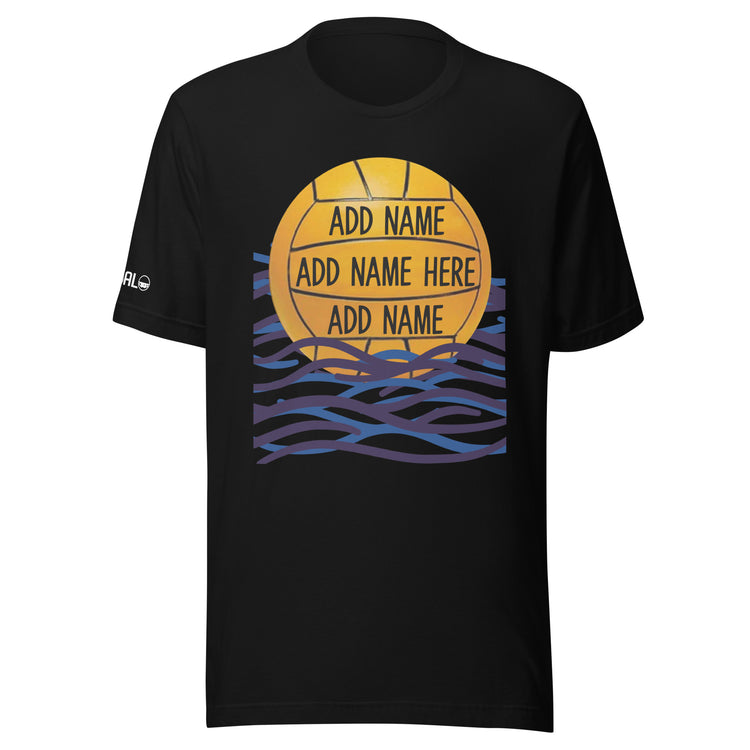 SHOALO Water Polo Ball - Unisex t-shirt (Various Colours) - PERSONALISED