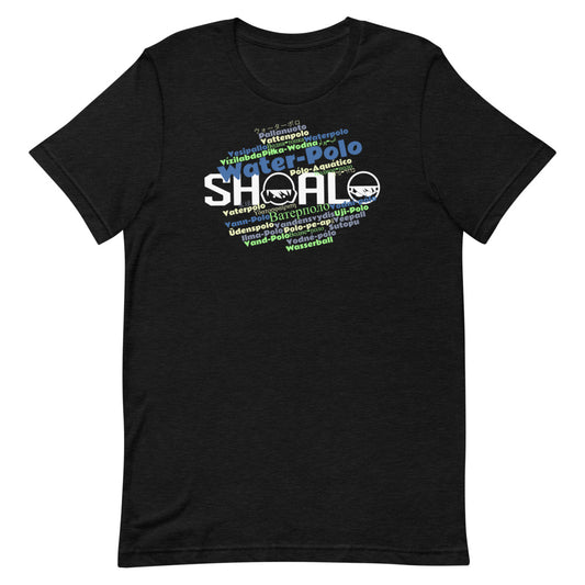 SHOALO Water Polo Word Cloud - Men's T-Shirt