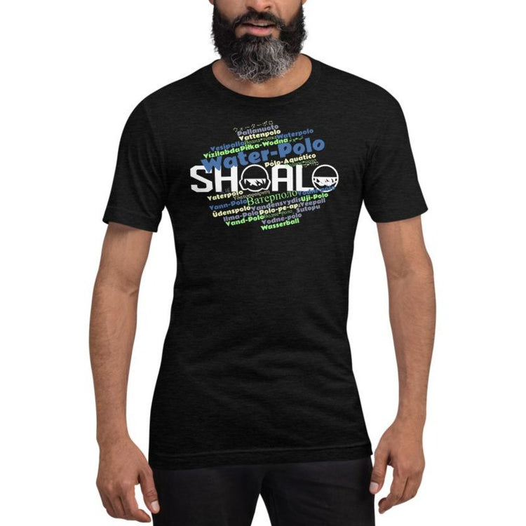 SHOALO Water Polo Word Cloud - Men's T-Shirt