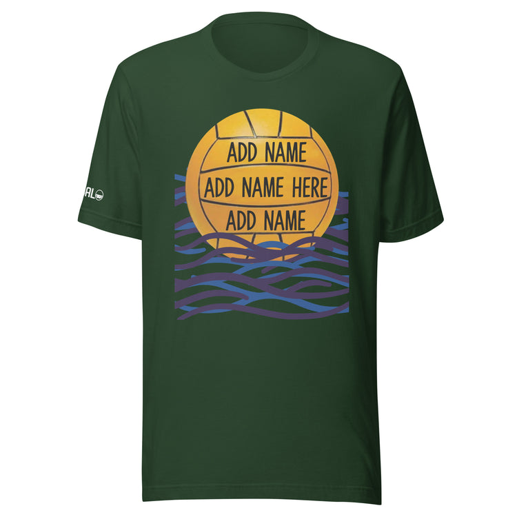 SHOALO Water Polo Ball - Unisex t-shirt (Various Colours) - PERSONALISED