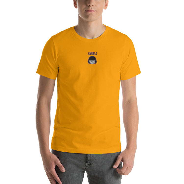 SHOALO Embroidered Head Logo - Men's T-Shirt