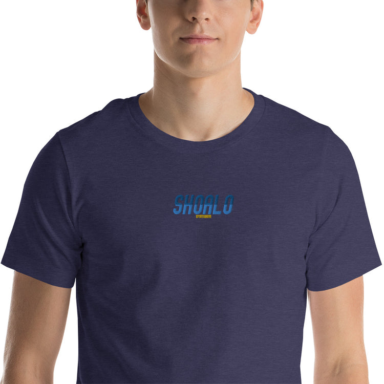 SHOALO Embroidered Retro Logo - Men's T-Shirt