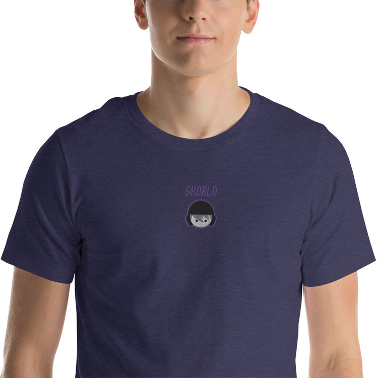 SHOALO Embroidered Head Logo - Men's T-Shirt