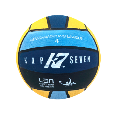 KAP 7 - LEN CHAMPIONS LEAGUE Womens Water Polo Ball - Size 4 - Multicoloured