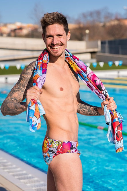 TURBO - Hallo - 9890485-0008 - Beach Towel - Model