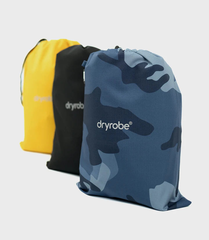 Dryrobe® Black One Size Rainproof Poncho