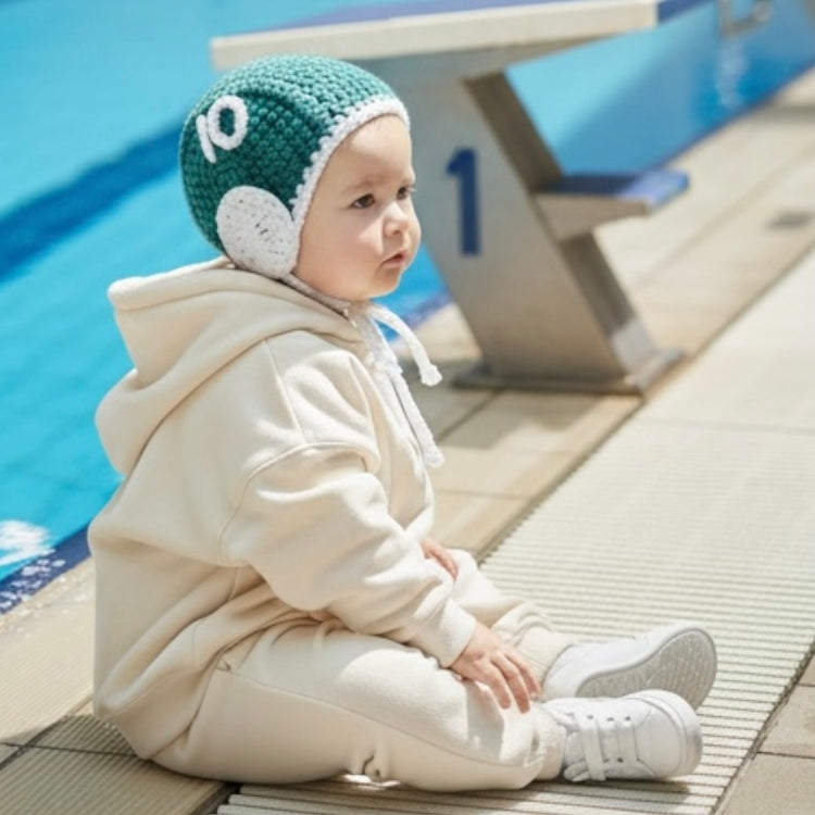SHOALO Customised - Water Polo Crocheted / Knitted Babies Cap / Hat + NUMBER