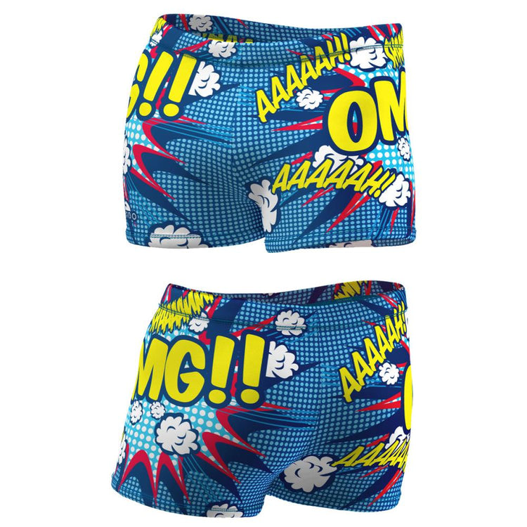 TURBO Boxer Popstar Omg - 73004016 Mens Swim Trunks / Shorts