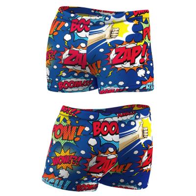 TURBO Boxer Man Full Printed Boom !!! - 73028416 Mens Swim Trunks / Shorts