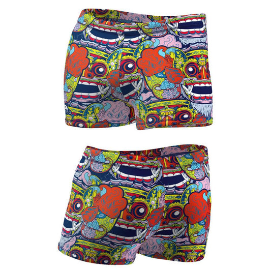 TURBO Boxer Bali Tribal - 73029716 Mens Swim Trunks / Shorts