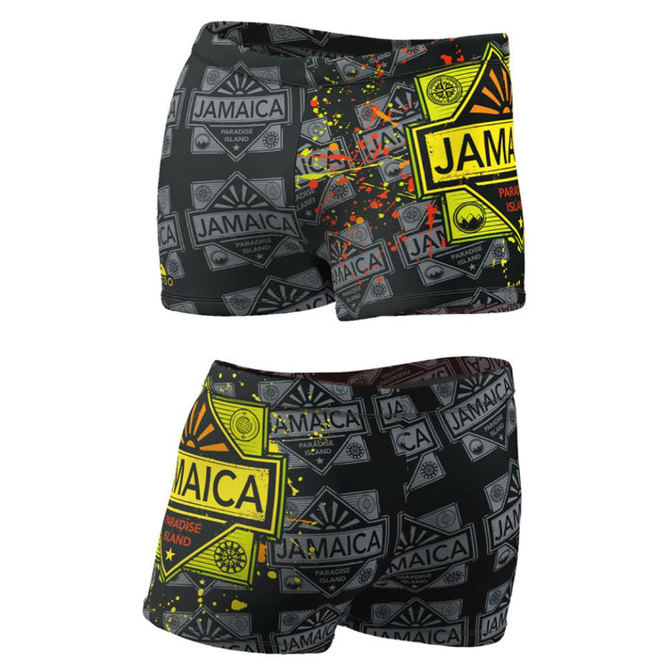 TURBO Boxer Jamaica Painting 2017 - 73031916 Mens Swim Trunks / Shorts