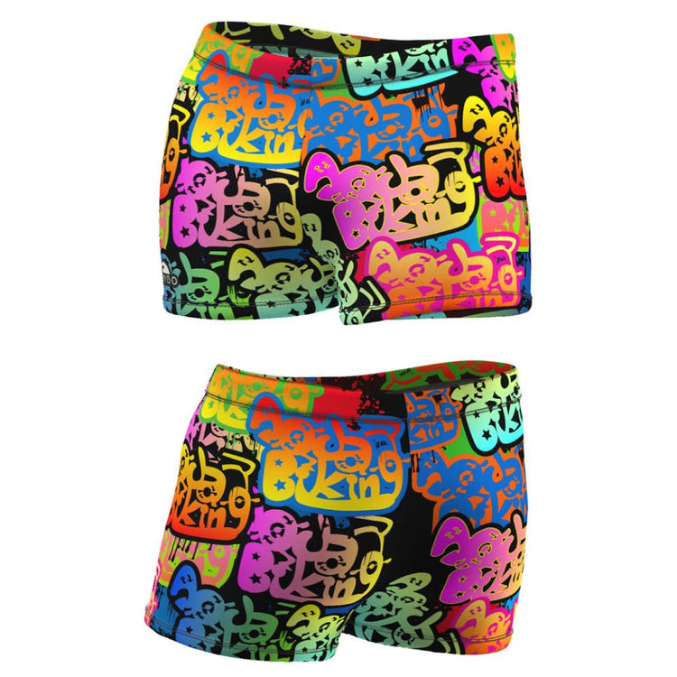 TURBO Boxer Aquabiking Graffity - 73049516 Mens Swim Trunks / Shorts